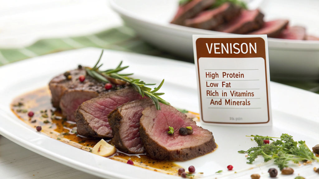 Nutritional Value and Health Benefits of Venison