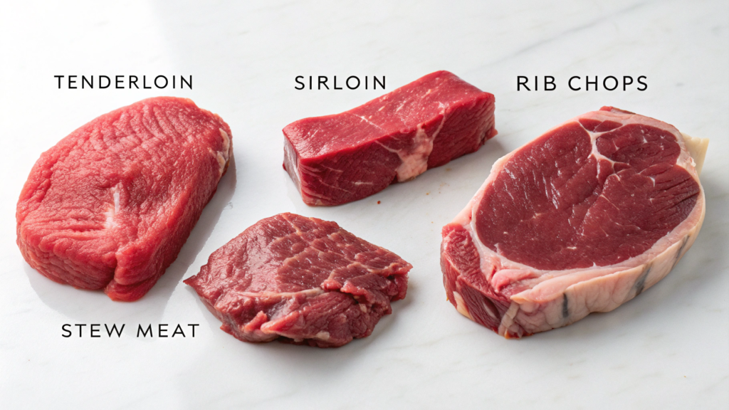 Types of Venison Cuts