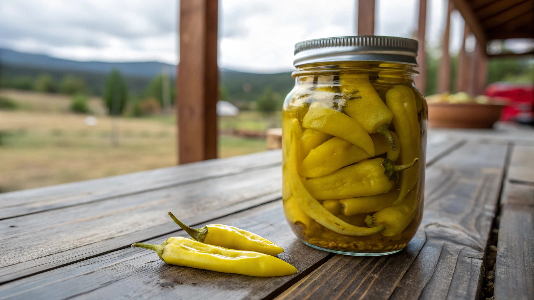 pickled banana peppers