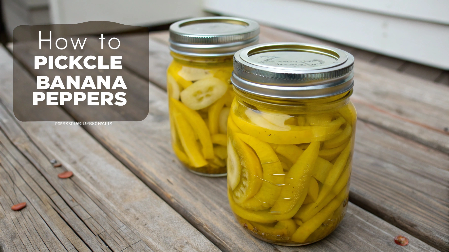 how to pickle banana peppers