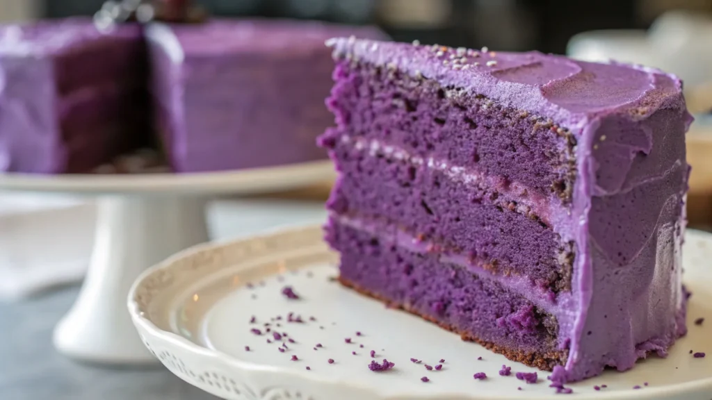 Exploring the Unique Flavor Profile of Purple velvet Cakes