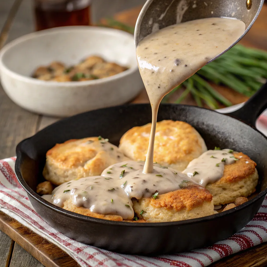 Step-by-Step Instructions for Making Biscuits and Gravy Casserole