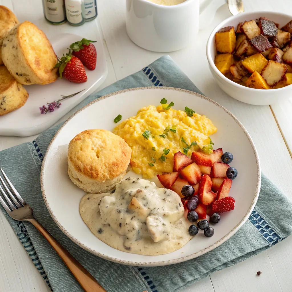 Serving Suggestions and Pairings for Biscuits and Gravy