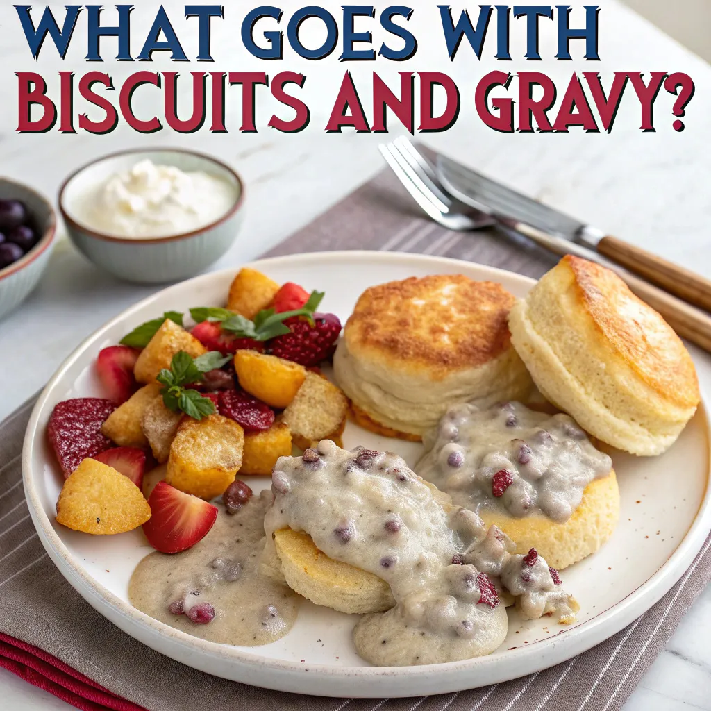 What Goes with Biscuits and Gravy