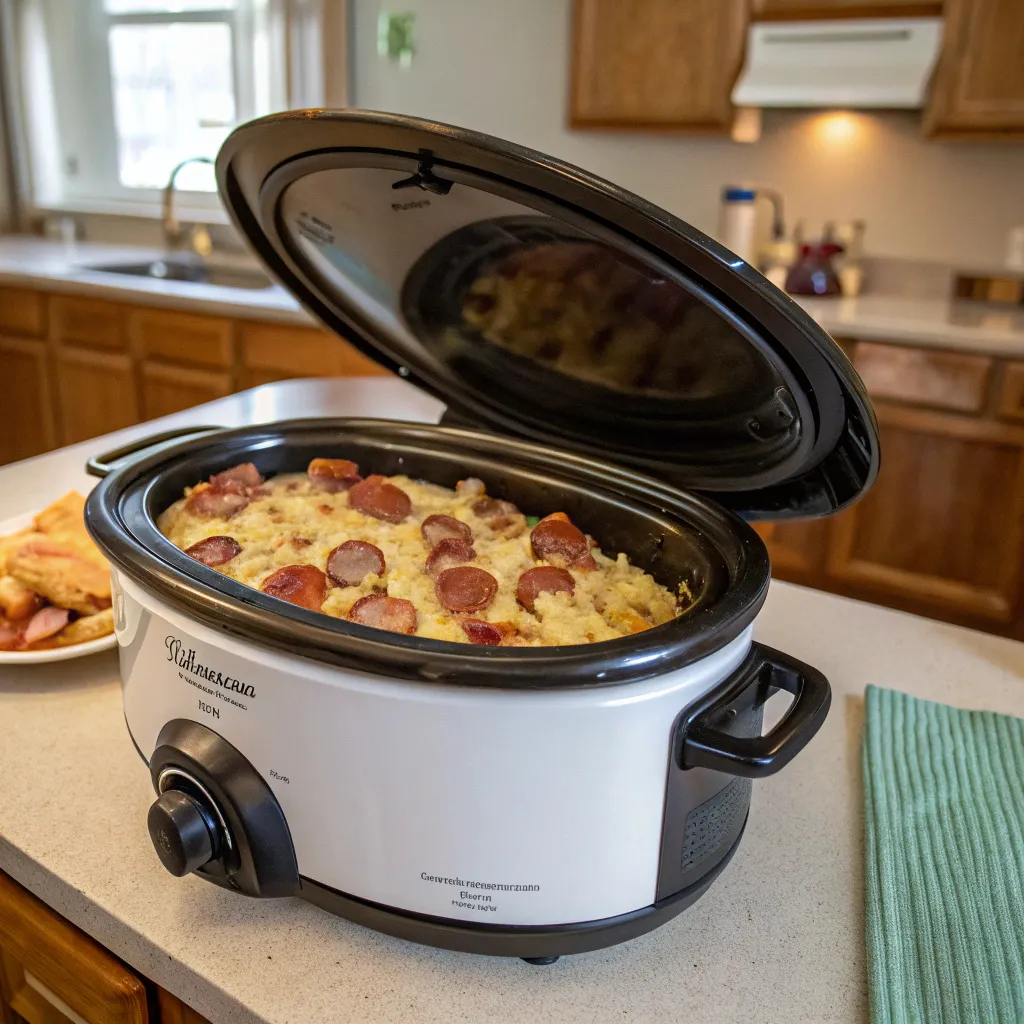 Why Use a Slow Cooker for Pierogi Casserole with Kielbasa?