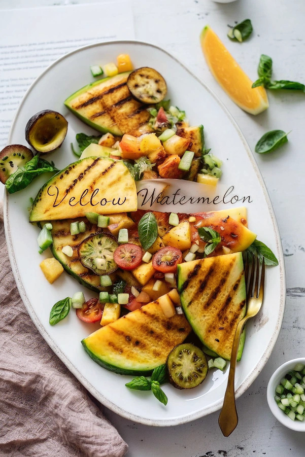 Yellow WaterMelon Recipe Ideas