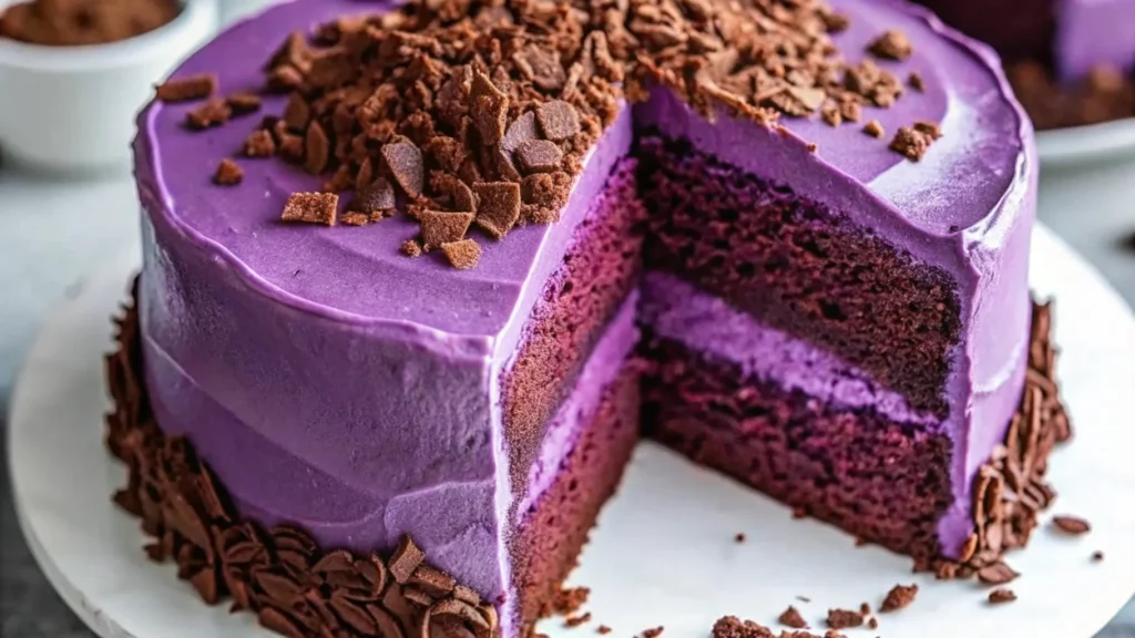 purple velvet cake recipe