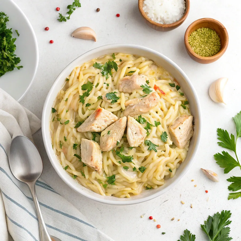 Creamy Chicken Orzo Recipe