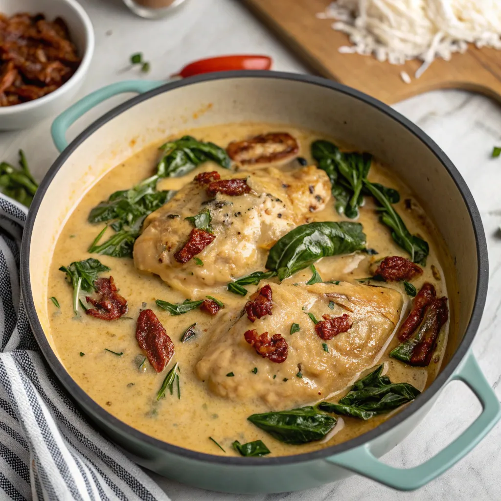 Creamy Tuscan Chicken Recipe