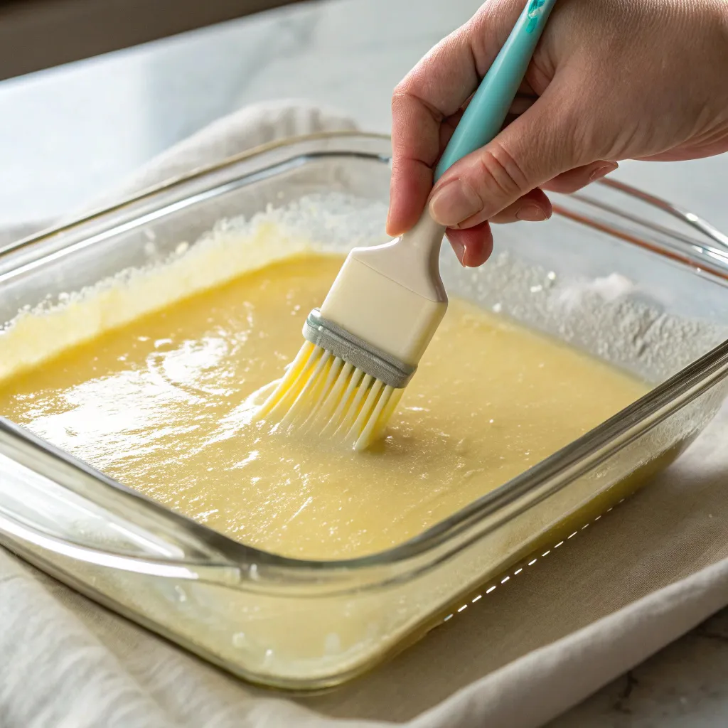 Step by Step Instructions for a Perfect Pancake Casserole : Grease your baking dish