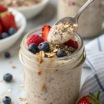 Overnight Oats with chia seeds