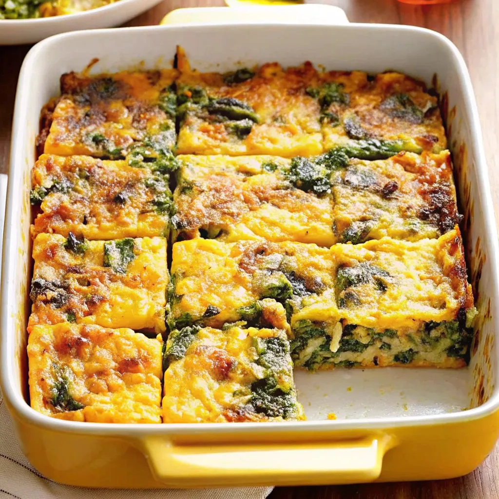 Spinach and Egg Casserole