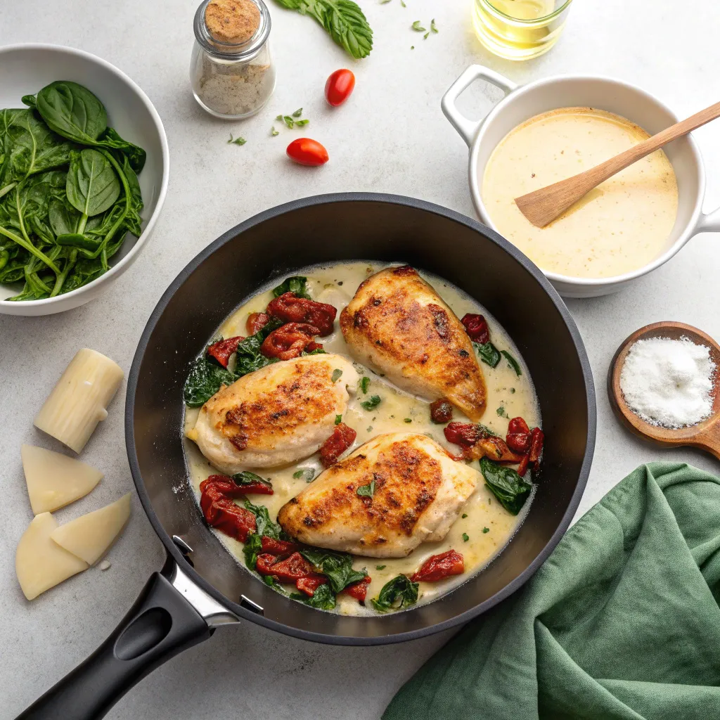 Step-by-Step Guide to Making Creamy Tuscan Chicken