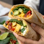 healthy breakfast burrito