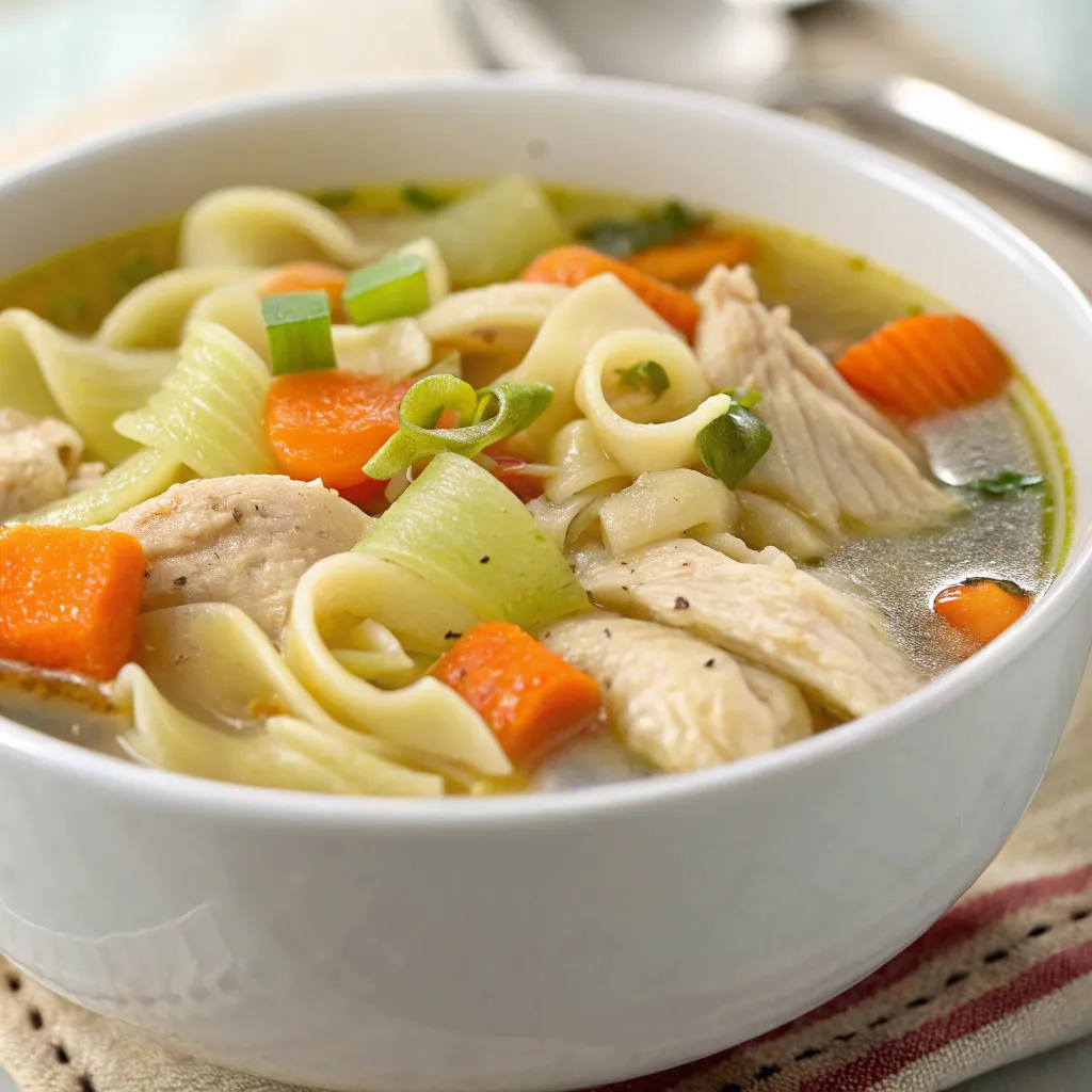 Crockpot Chicken Noodle Soup