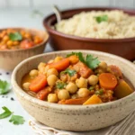 Slow-Cooker Chickpea Tagine