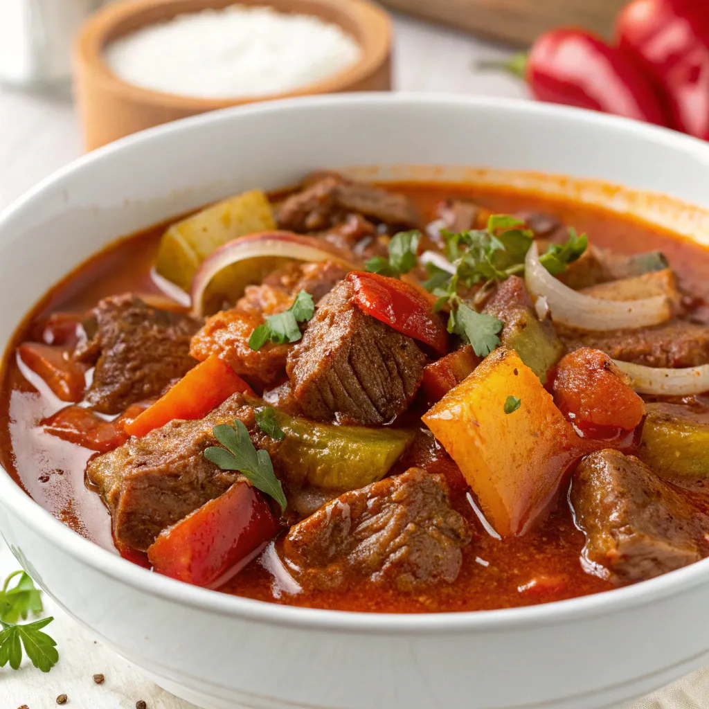 Slow Cooker Hungarian Goulash