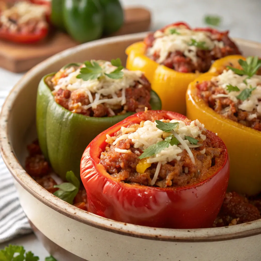 Slow-Cooker Stuffed Peppers